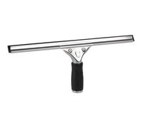 Cofan | Limpiacristales Profesional de Acero Inoxidable | Color Gris y Negro | Pack de 6 | Venta Unitaria | Medidas 45 x 22 x 15 cm