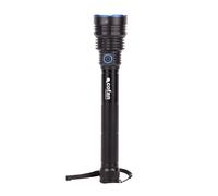 Cofan Linterna LED Recargable Alta Potencia, 10.000 o 18.000 LM, 6 Modos, Linterna Recargable USB-C, Protección IP44,
