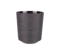 Cofan Macetas decorativas para interior | Pack de 4 o unitario | Color: Negro | Material: Polipropileno | Medidas: Ø28,50 x 31,60 cm