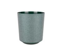 Cofan Macetas decorativas para interior | Pack de 4 o Unitarios | Color: Verde | Material: Polipropileno | Medidas: Ø19,5 x 20,1 cm