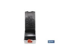 Cofan Maletín Surtido de Brocas 1-13mm - 1 Unidad