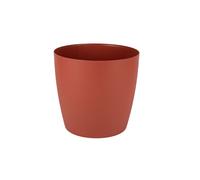 Cofan Pack de 12 Macetas o Venta unitaria de Polipropileno Redondas | Color: Arcilla | Dale Vida a tus Plantas con Estilo