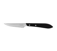 Cofan Pack de 3 Cuchillos Chuleteros | Hoja microdentada de 10 cm | Cuchillos en color Negro