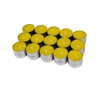 Cofan Velas Tea Light de Citronela - Repelente natural, más de 4 horas - Pack de 30