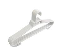 Cofan Perchas de plástico para ropa Pack de 6 antideslizantes 38 x 18 cm