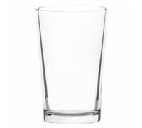 Cofan Pack de 6 Vasos de Caña Lisos de Vidrio Templado 200 ml