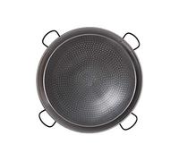 Cofan Paellera con 4 Asas, Acero, Gris, 108 cm