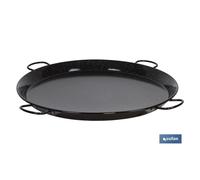 Cofan Paellera de Acero Esmaltado Tradicional 4 Asas