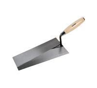 COFAN - Paleta forjada punta cuadrada | Longitud: 250 x 130 x 65 mm | Para la construcción | Mango de madera