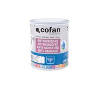 Cofan Pintura antihumedad sintética – Blanco mate 4 L – Paredes y techos int./ext.
