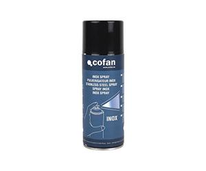 Cofan Pintura Inoxidable en Spray | Envase 400 ml | Resistente al agua | Protege de la corrosión y los agentes atmosféricos
