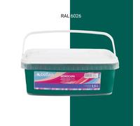 Cofan Pintura Plástica Monocapa Color Verde vivo Apta para usar en interior Capacidad 2.5 Litros