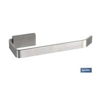 COFAN - Portarrollos de papel Higiénico | Modelo Madeira | En Acero Inoxidable 304 Satinado