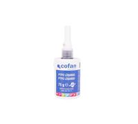 Cofan PTFE líquido 50 ml | Sellador para tuberías | Garantiza una perfecta estanqueidad y soporta presión, vibración y temperatura