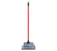 Cofan Recogedor metálico con goma | Mango incluido | Alta resistencia | Medidas: 83 x 24 cm