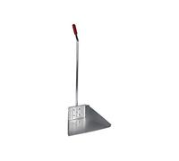 Cofan Recogedor metálico Extra, metal galvanizado con mango