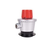 Cofan | Regulador de gas butano/propano | Mando ajustable | Rosca izquierda 21,8 mm | Adecuado para sopletes y soldadores | Color Gris