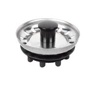 Cofan Rejilla para Fregadero Cocina Ø60 mm, Colador de Desagüe para Fregadero, Acero Inoxidable, Tapón Tipo Araña Gray