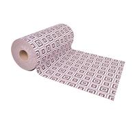 Cofan Rollo de Alfombra Vinílica con Diseño de Cuadros Crochet · Impermeable, Antimanchas y Resistente · Medidas del rollo: 50 cm x 15 m