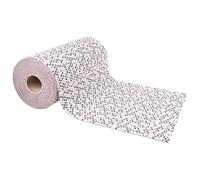 Cofan Rollo de Alfombra Vinílica con Diseño de Mosaicos en color Gris, Blanco y Beige · Impermeable, Antimanchas y Resistente · Medidas del rollo: 50 cm x 15 m