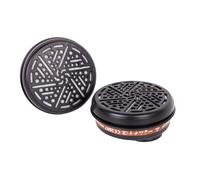 Cofan Filtros Tipo A1 Set de 2 – Conexión bayoneta, para gases y vapores, compatible con máscara Cofan