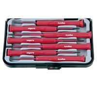 Cofan Set de destornilladores de alta precisión aislados – 7 piezas (Plano y Phillips)