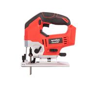 Cofan Sierra de Calar Inalámbrica 20V con Motor Sin Escobillas, Velocidad Variable 0-3000 rpm, Corte en Ángulo ±45° y Acción Pendular - Batería y cargador incluidos
