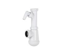 Cofan Sifón de Botella | Con Salida de Ø40 mm | Con Racor de 1" 1/2 | Fabricado en Polipropileno | Junta Cónica Reductora de Ø32 mm