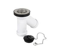 Cofan Sifón en forma de Y – Válvula Ø70, Salida 40 mm, Polipropileno, Junta reductora Ø32 mm