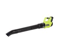 Cofan Soplador de hojas a batería 20 V con 2 velocidades, Flujo de aire de hasta 9,6 m3/min, 22500 rpm, Diseño compacto con tubo desmontable, Incluye batería y cargador