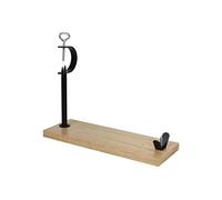 Cofan Soporte jamonero de Madera con Tubo de Metal | Medidas 47,2 x 18,5 x 58 cm | Peso 1,4 kg