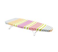 Cofan Tabla de Planchar de sobremesa | Funda 100% de algodón | Patas Antideslizantes | Colgador Integrado | Gran Superficie de Planchado 74 x 33 cm
