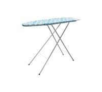 Cofan Tabla de Planchar Pequeña | Altura Regulable | Patas Antideslizantes | Funda 100% algodón | Medidas: 110 x 32 cm | Tabla Cerrada 147 x 41 cm