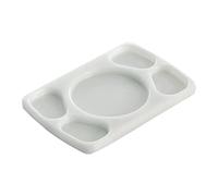 Cofan Tabla salsera para 4 salsas 30 x 20 x 1,5 cm Blanco