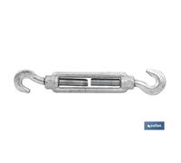 Cofan Tensor Gancho Zincado DIN-1480 para Aparejar Cables, Barras y Cabos