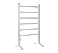 Cofan Toallero Eléctrico de Baño, Calentador de Toallas de Pared de Aluminio, Seca Toallas 100 W IP22, Radiador Toallero de Pie o Pared 90 x 53 x 35,5 cm
