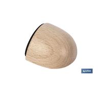 Cofan Tope Adhesivo Ovalado en Color Haya y Nogal - Herramientas de Jardinería