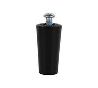Cofan Tope para persianas en PVC | Medida 40 mm | Disponible en varios colores | (20, Negro)