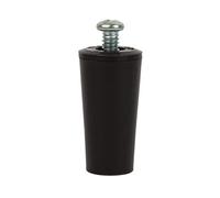 Cofan Tope para persianas en PVC | Medida 40 mm | Incluye tornillo métrica 6 | Color Marrón (20, Marrón)