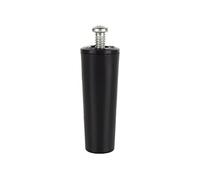 Cofan Tope para persianas en PVC | Medida 60 mm | Incluye tornillo métrica 6 | Color Negro (1, Negro)