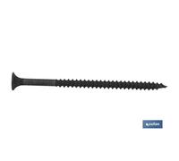Cofan Tornillo para Paneles de Yeso Aislamientos Pladur Fosfatados Mortaja Phillips N2 Paso Fino Rosca Doble Filete Punta Especial Perforante Unir Placas de Yeso Sobre Perfiles Metálicos 250 Unidades
