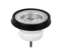 Cofan Válvula para fregadero 1" 1/2 x 70/85 Polipropileno con tapón y tornillo, alta capacidad
