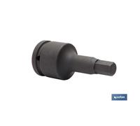 Cofan Vaso de Impacto Macho 3/4 Hexagonal - Alta Resistencia
