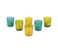 COFAN VELA AROMÁTICA DE CITRONELA Cristal DECORADO para profesionales y aficionados al bricolaje, ideal para taller y reparación, con 200 g