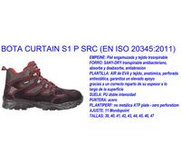 COFRA Bota CURTAIN S1 con punta de acero