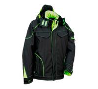 Cofra Cazadora softshell tecka negro lime talla 56