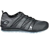 COFRA Fluent Black/Black S1PS FO SR - Talla de zapatos de nailon negro y gris / textil / negro / laminado APT - Protección contra accidentes de trabajo - Transpirables, Negro , 41 EU