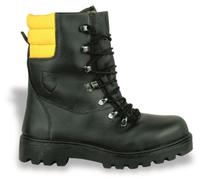 Cofra Woodsman 25580-000 Bota de seguridad, Negro / Amarillo, Tamaño 46