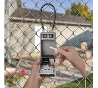 Master Lock Caja para llaves 5482EURD - nuevo diseño, grillete de cable flexible XL
