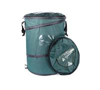 Coghlan's Botes de basura plegables y reciclables - Contenedores ligeros y duraderos con tapa con cremallera para camping, RV, viajes - Múltiples estilos y tamaños